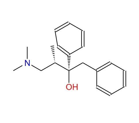 (2R,3S)-(-)-4-二甲氨基-1,2-二苯基-3-甲基-2-丁醇,(2R 3S)-(-)-4-DIMETHYLAMINO-1 2-DIPHENY&