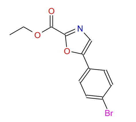 5-(4-溴苯基)恶唑-2-甲酸乙酯,Ethyl 5-(4-broMophenyl)oxazole-2-carboxylate