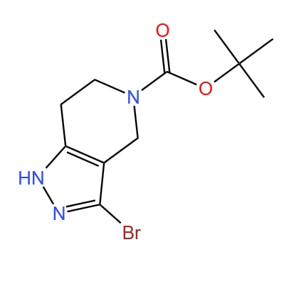 3-溴-6,7-二氢-1H-吡唑并[4,3-c]吡啶-5(4H)-羧酸叔丁酯,tert-Butyl 3-bromo-6,7-dihydro-1H-pyrazolo[4,3-c]pyridine-5(4H)-carboxylate