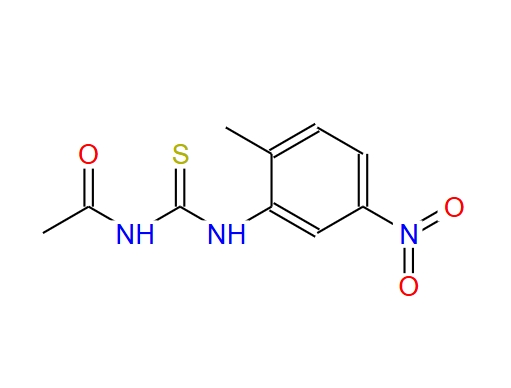 N-(2-甲基-5-硝基苯基氨基硫代甲酰)乙酰胺,N-[[(2-Methyl-5-nitrophenyl)amino]thioxomethyl]acetamide