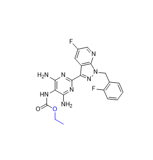 維利西呱雜質(zhì)05,ethyl (4,6-diamino-2-(5-fluoro-1-(2-fluorobenzyl)-1H-pyrazolo[3,4-b]pyridin-3-yl)pyrimidin-5-yl)carbamate