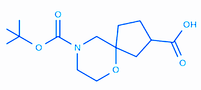 9-(叔丁氧羰基)-6-氧杂-9-氮杂螺[4.5]癸烷-2-羧酸,9-(tert-Butoxycarbonyl)-6-oxa-9-azaspiro[4.5]decane-2-carboxylic acid