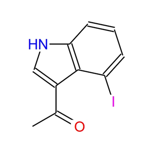 1-(4-碘-1H-吲哚-3-基)乙烷-1-酮