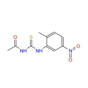 N-(2-甲基-5-硝基苯基氨基硫代甲酰)乙酰胺,N-[[(2-Methyl-5-nitrophenyl)amino]thioxomethyl]acetamide