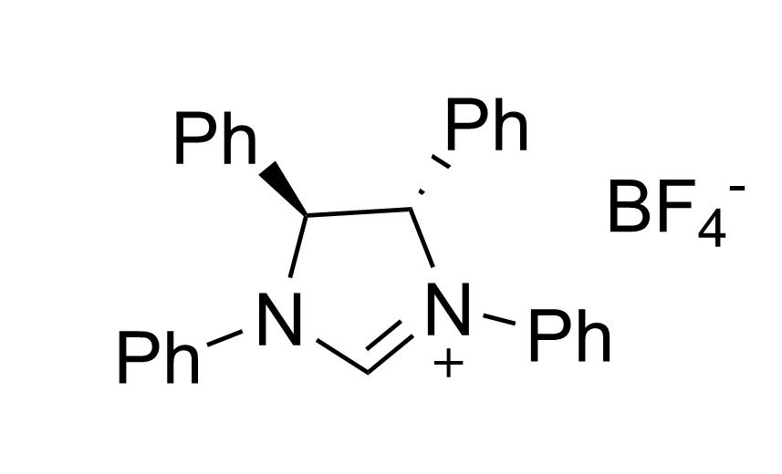 (4S,5S)-1,3,4,5-四苯基-4,5-二氫-1H-咪唑-3-鎓 四氟硼酸鹽,(4S,5S)-1,3,4,5-Tetraphenyl-4,5-dihydro-1H-imidazol-3-ium tetrafluoroborate