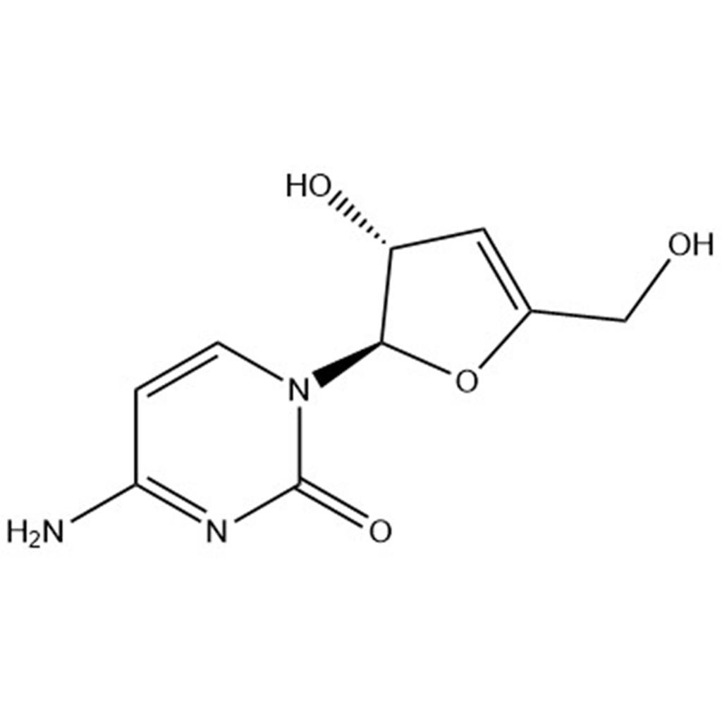 4-氨基-1-[(2R,3R)-3-羟基-5-(羟甲基)-2,3-二氢-2-呋喃基]嘧啶-2(1H)-酮,4-Amino-1-[(2R,3R)-3-hydroxy-5-(hydroxymethyl)-2,3-dihydro-2-furyl]pyrimidin-2(1H)-one