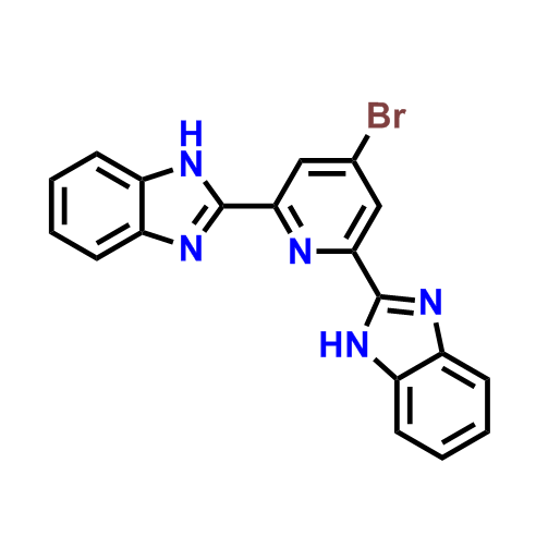 2,2'-(4-溴吡啶-2,6-二基)雙(1H-苯并[d]咪唑),2,2'-(4-Bromopyridine-2,6-diyl)bis(1H-benzo[d]imidazole)