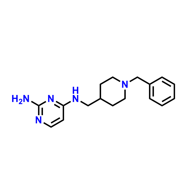 N4-((1-芐基哌啶-4-基)甲基)嘧啶-2,4-二胺,N4-((1-Benzylpiperidin-4-yl)methyl)pyrimidine-2,4-diamine