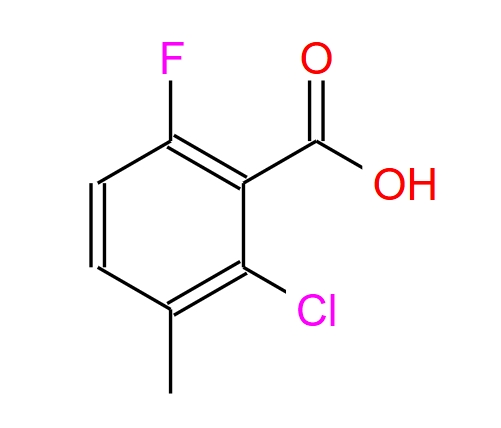 2-氯-6-氟-3-甲基苯甲酸,2-CHLORO-6-FLUORO-3-METHYLBENZOIC ACID