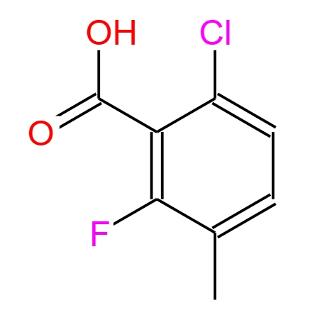 6-氯-2-氟-3-甲基苯甲酸,6-Chloro-2-fluoro-3-methylbenzoic acid