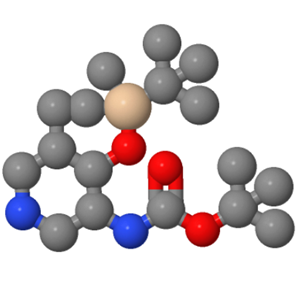 叔丁基((3R,4R,5S)-4-((叔丁基二甲基甲硅烷基)氧基)-5-甲基哌啶-3-基)氨基甲酸酯,tert-butyl ((3R,4R,5S)-4-((tert-butyldimethylsilyl)oxy)-5-methylpiperidin-3-yl)carbamate