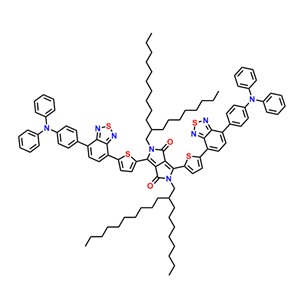 3,6-bis(5-(7-(4-(diphenylamino)phenyl)benzo[c][1,2,5]thiadiazol-4-yl)thiophen-2-yl)-2,5-bis(2-octyldodecyl)-2,5-dihydropyrrolo[3,4-c]pyrrole-1,4-dione