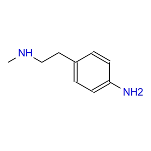 4-(2-(甲氨基)乙基)苯胺,4-(2-METHYLAMINO-ETHYL)-PHENYLAMINE