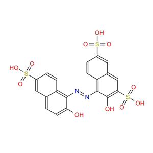 1-(2-羟基-6-磺基-1-萘偶氮)-2-萘酚-3,6-二磺酸