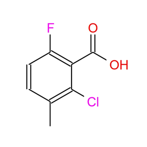 2-氯-6-氟-3-甲基苯甲酸,2-CHLORO-6-FLUORO-3-METHYLBENZOIC ACID