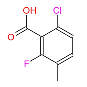 6-氯-2-氟-3-甲基苯甲酸,6-Chloro-2-fluoro-3-methylbenzoic acid