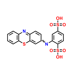 2-((3H-吩噻嗪-3-亞基)氨基)苯-1,4-二磺酸