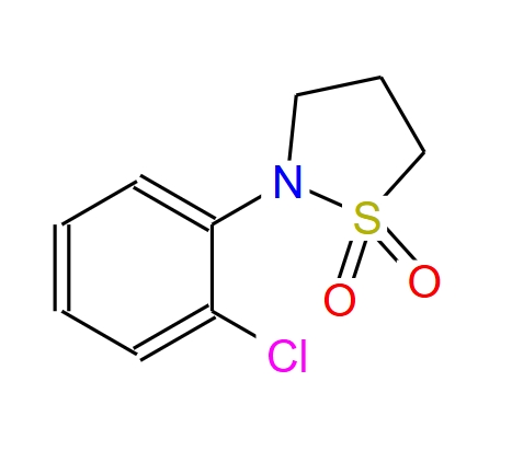 N-(2-氯苯基)-1,3-丙磺胺,N-(2-Chlorophenyl)-1,3-propanesultam