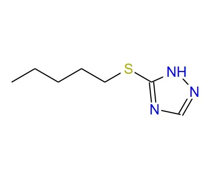 3-(戊基硫代)-4H-1,2,4-噻唑,3-(PENTYLTHIO)-4H-1,2,4-TRIAZOLE