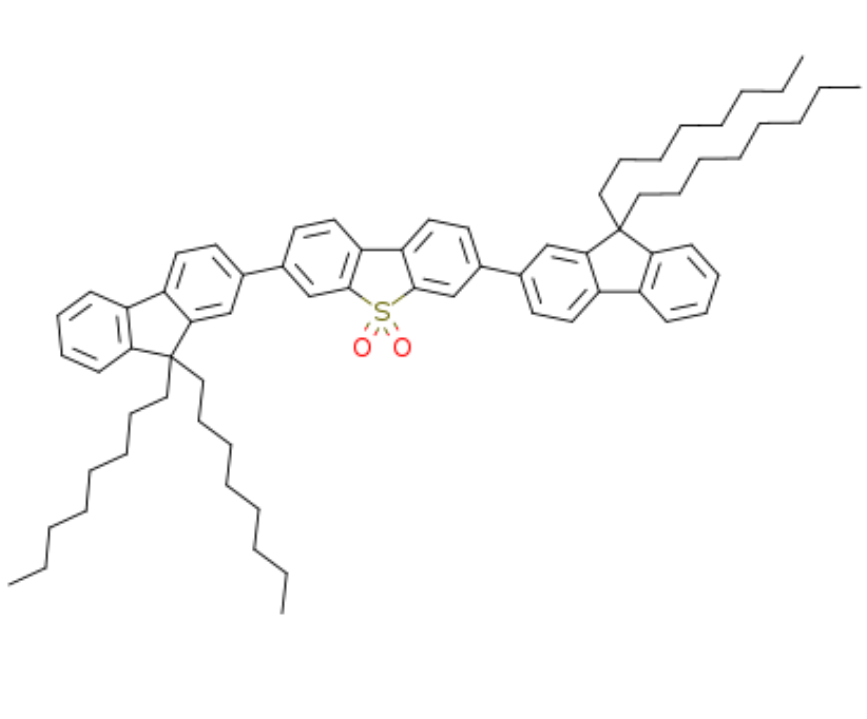 3,7-二（9,9-二辛基芴-2-基）-二苯并噻吩-S，S-二氧化物,3,7-di(9,9-dioctylflourene-2-yl)-dibenzothiophene-S,S-dioxide