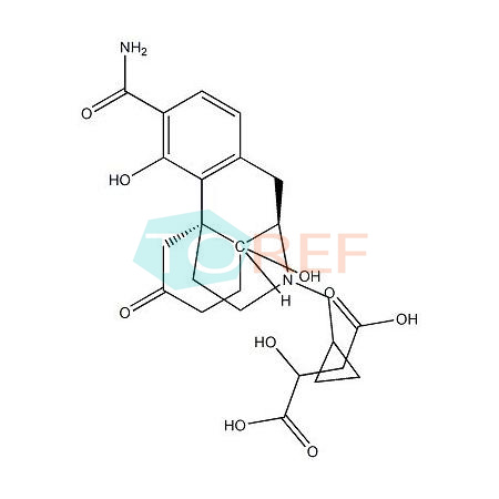 L-蘋果酸沙米多芬,17-(cyclopropylmethyl)-4, 14-dihydroxy-6-oxo-morphinan-3-carboxamide L-malate salt