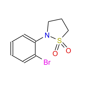 N-(2-溴苯基)-1,3-丙烷,N-(2-Bromophenyl)-1,3-propanesultam