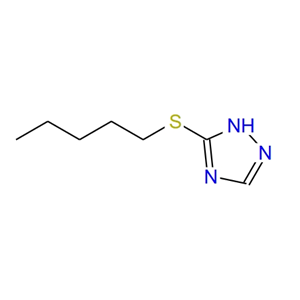 3-(戊基硫代)-4H-1,2,4-噻唑
