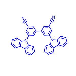 [1,1'-Biphenyl]-3,3'-dicarbonitrile, 5,5'-di-9H-carbazol-9-yl-