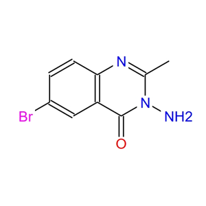 3-氨基-6-溴-2-甲基喹唑啉-4(3H)-酮
