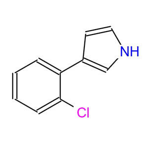 3-(2-氯-苯基)-1H-吡咯