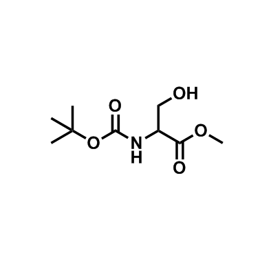 N-boc-dl-丝氨酸甲酯,Methyl 2-((tert-butoxycarbonyl)amino)-3-hydroxypropanoate