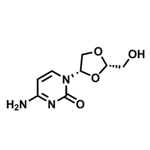 4-氨基-1-((2S,4S)-2-(羟甲基)-1,3-二氧杂戊环-4-基)嘧啶-2(1H)-酮