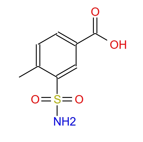 4-甲基-3-磺?；郊姿?4-METHYL-3-SULFAMOYLBENZOIC ACID