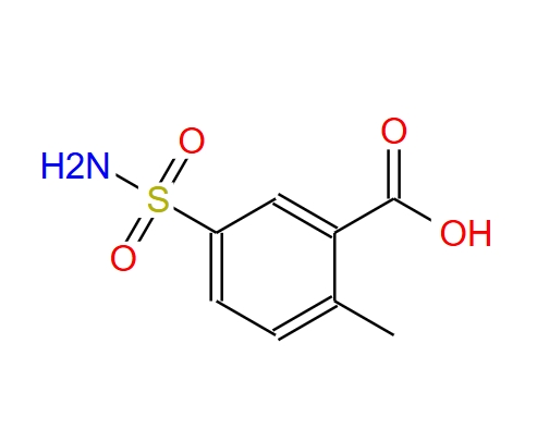 5-磺酰胺基-2-甲基苯甲酸,5-(aminosulfonyl)-2-methylbenzoic acid