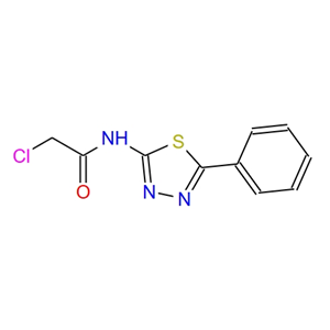 2-氯-N-(5-苯基-1,3,4-噻二唑-2-基)乙酰胺,2-Chloro-N-(5-phenyl-1,3,4-thiadiazol-2-yl)-acetamide