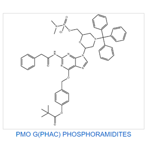 PMO G(PHAC) PHOSPHORAMIDITES,PMO G(PHAC) PHOSPHORAMIDITES