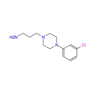 3-[4-(3-氯苯基)哌嗪-1-基]丙-1-胺