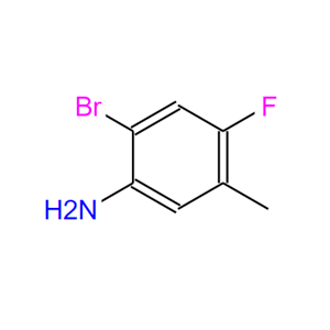 2-氟-4-溴-5-氨基甲苯