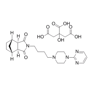 枸橼酸坦度螺酮杂质对照品,Tandospirone Citrate impurity reference standard