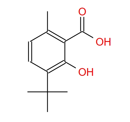 3-(叔丁基)-2-羟基-6-甲基苯甲酸,3-tert-butyl-2-hydroxy-6-methylbenzoic acid