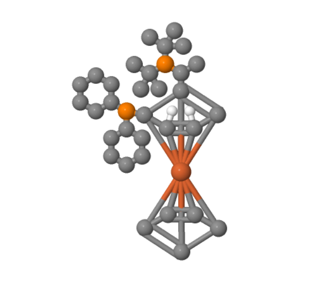 (S)-1-[(RP)-2-(二環(huán)己基)二茂鐵]乙基二叔丁基膦,(S)-1-[(RP)-2-(Dicyclohexylphosphino)ferrocenyl]ethyldi-tert-butylphosphine