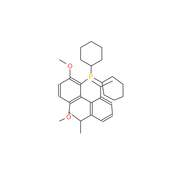 2-(二环己基膦)-3,6-二甲氧基-2',6'-二异丙基-1,1'-联苯,Phosphine, dicyclohexyl[3,6-dimethoxy-2',6'-bis(1-methylethyl)[1,1'-biphenyl]-2-yl]-