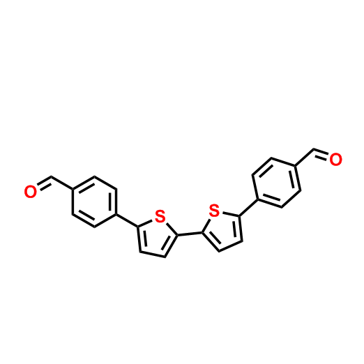 4,4'-(2,2'-双噻吩-5,5'-二基)二苯甲醛,4,4'-([2,2'-bithiophene]-5,5'-diyl)dibenzaldehyde