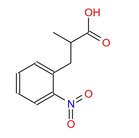 2-甲基-3-(2-硝基苯基)丙酸,2-Methyl-3-(2-nitrophenyl)propanoic Acid