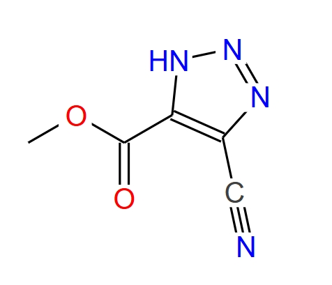 4-氰基-1H-1,2,3-三唑-5-羧酸甲酯,Methyl 4-cyano-1H-1,2,3-triazole-5-carboxylate