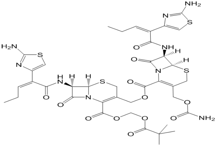 頭孢卡品酯二量體（二聚體）,Cefcapin dimetry (dimer)