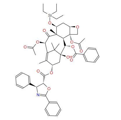 紫杉醇中間體N-1,"7-(triMethylsilyl)-13-O-[((4S,5R)-2,4-diphenyl-4,5-dihydro oxazol-5-yl)carbonyl]baccatin Ⅲ