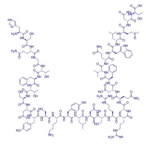 胰高血糖素优化肽-(Met(O)27),(Met(O)27)-Glucagon (1-29) (human, rat, porcine)