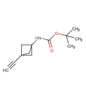 N-{3-乙炔基双环[1.1.1]戊-1-基}氨基甲酸叔丁酯（1638761-54-2 ）剩几百毫克
