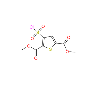 3-(氯磺酰基)噻吩-2,5-二羧酸二甲酯